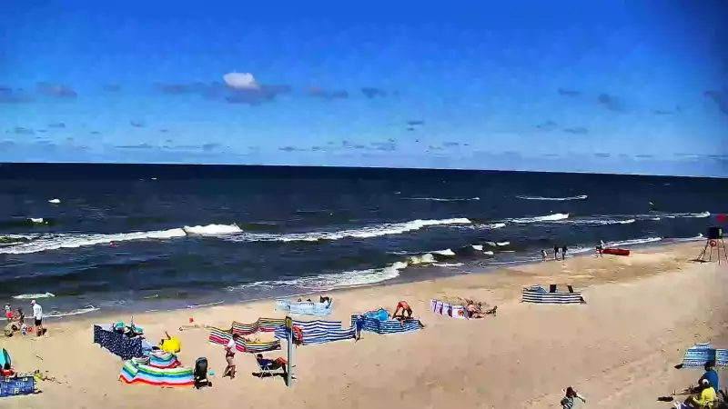 Kamera w Ostrowie z pięknym widokiem na plażę NOWOŚĆ