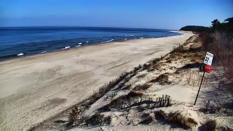 Kamera w Ostrowie z pięknym widokiem na plażę NOWOŚĆ