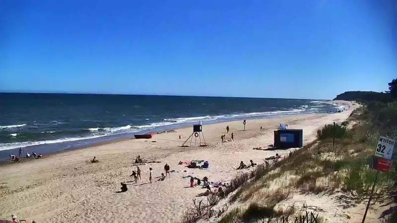 Kamera w Ostrowie z pięknym widokiem na plażę NOWOŚĆ