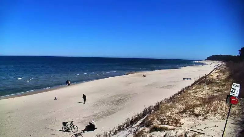 Kamera w Ostrowie z pięknym widokiem na plażę NOWOŚĆ