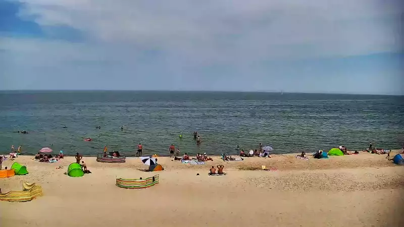Kamera w Ostrowie z pięknym widokiem na plażę NOWOŚĆ