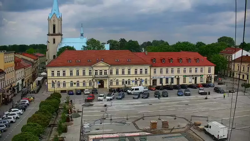 Kamera na rynek w Oświęcimiu