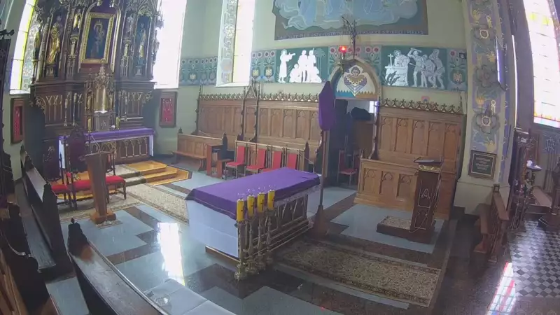 Ołtarz z parafii pod wezwaniem Świętego Mateusza w Gniewczynie Łańcuckiej