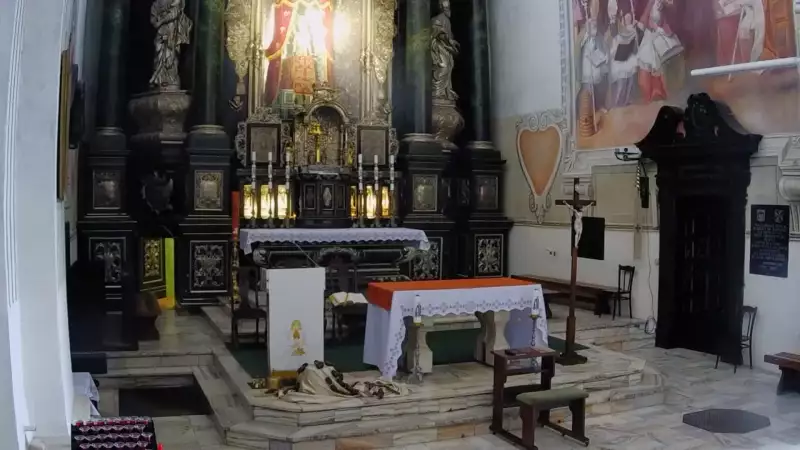 Ołtarz z parafii Matki Bożej Bolesnej w Jarosławiu