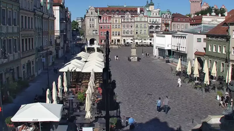 POZNAŃ - widok na Stary Rynek