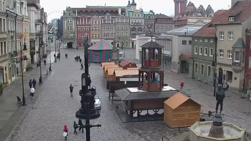 POZNAŃ - widok na Stary Rynek