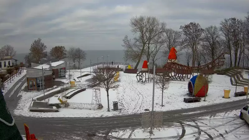 Widok z Kamery na deptak w REWALU na żywo