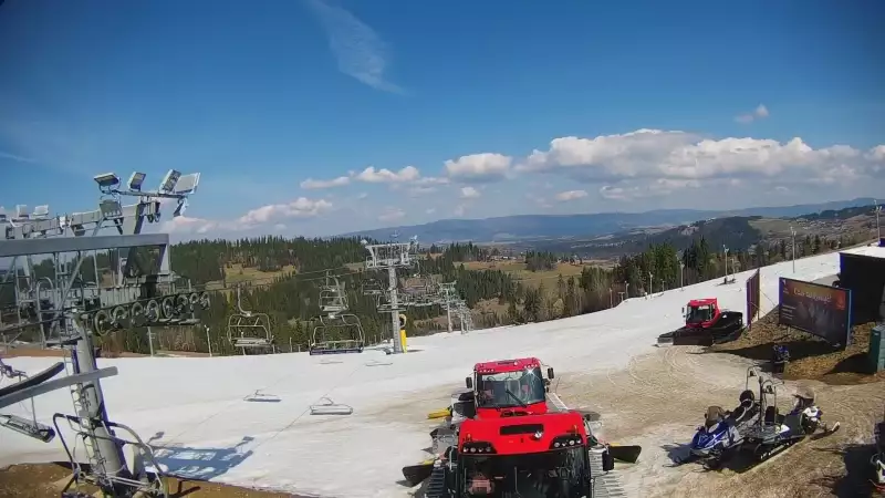 Bukowina Tatrzańska - sprawdzaj warunki na narty na stacji Rusiński