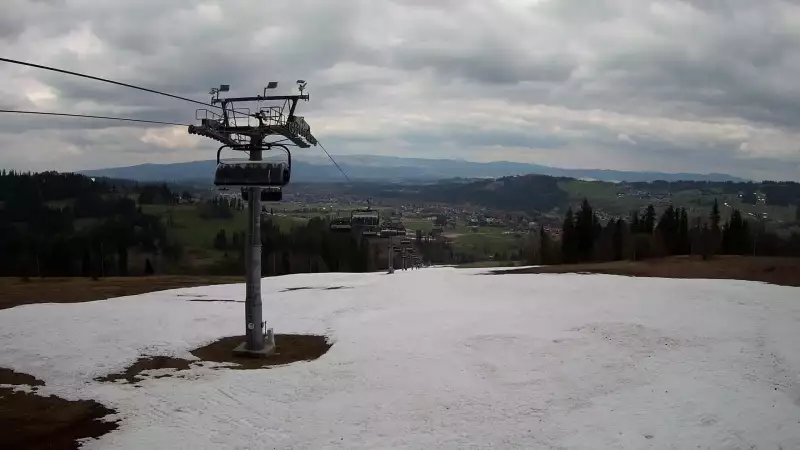 Bukowina Tatrzańska - widok na stok RUSIŃSKI