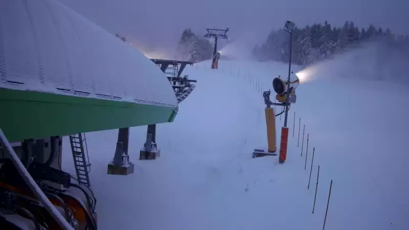 Dolna stacja kolei krzesełkowej w Krynicy Zdroju