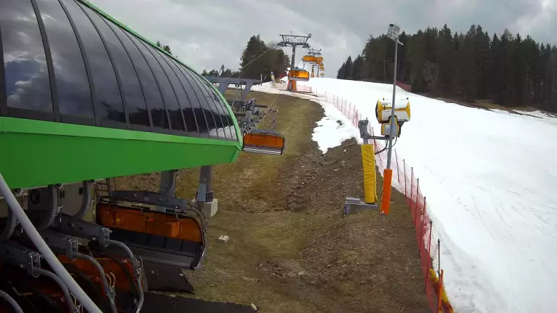 Dolna stacja kolei krzesełkowej w Krynicy Zdroju