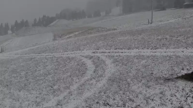 Ośrodek narciarski SŁOTWINY SKI w Krynicy Zdroju - widok na trasy