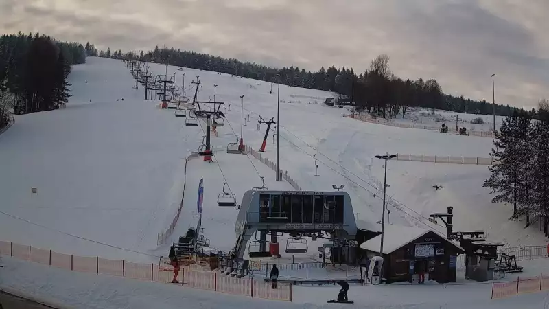 Słotwiny SKI w Krynicy Zdroju - obraz z kamery na stok