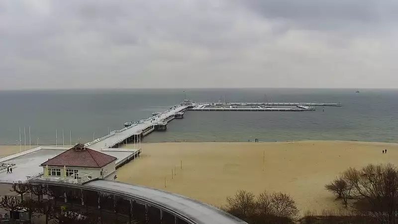 Widok na Monciak w Sopocie.