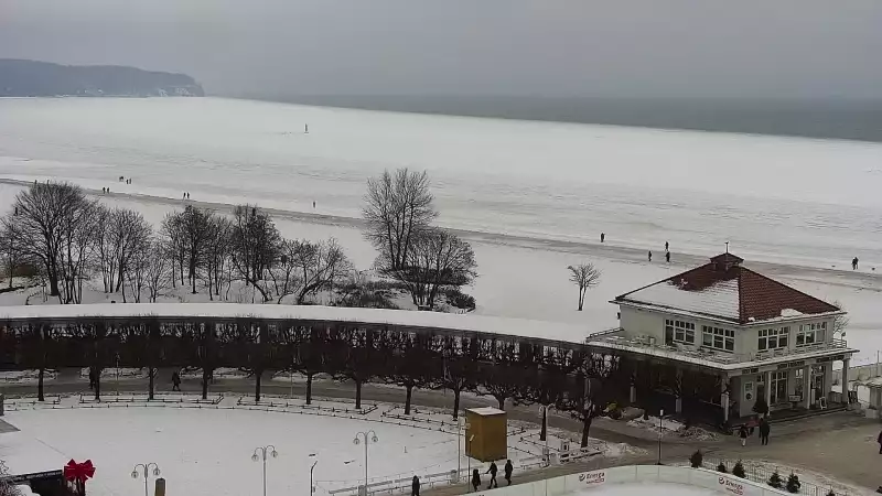 Widok na Monciak w Sopocie.