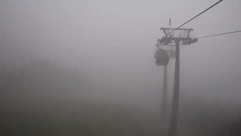 Widok na górną część stacji narciarskiej Ski&Sun.