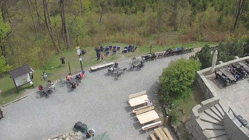 Widok na panoramę gór z Szyndzielni
