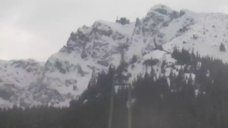 Zdjęcie na Kasprowy Wierch ujęcie panoramiczne.