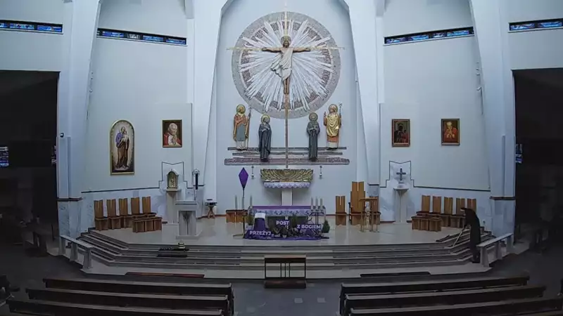 Zdjęcie na Ołtarz kościoła Świętego Stanisława w Andrychowie.