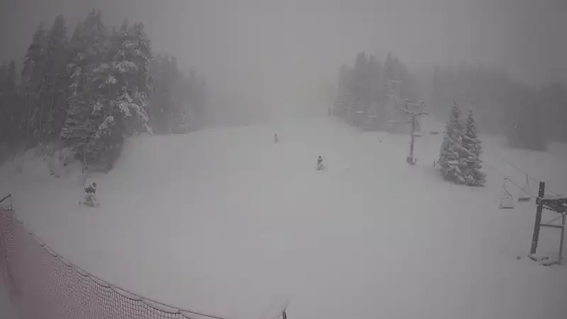 Widok z Kamery na stację narciarską TYLICZ.SKI