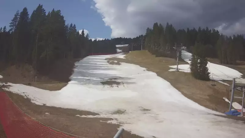 Widok z Kamery na stację narciarską TYLICZ.SKI