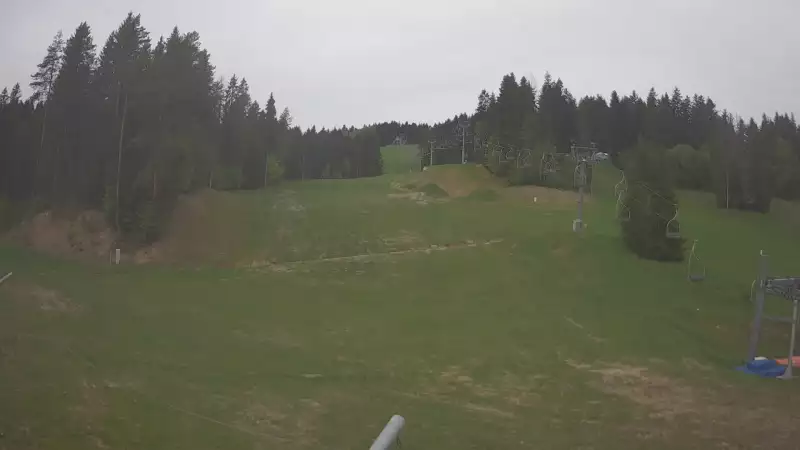 Widok z Kamery na stację narciarską TYLICZ.SKI