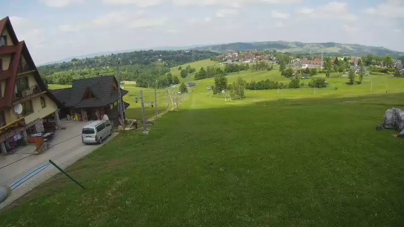 UFO - wyciąg talerzykowy w Bukowinie Tatrzańskiej.