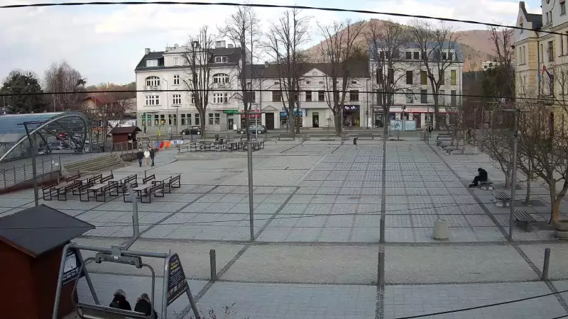 Ujęcie na rynek w Ustoniu.