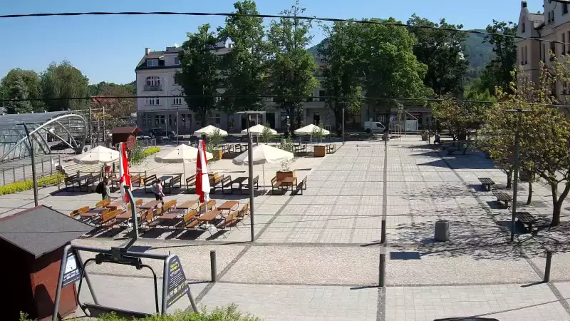 Ujęcie na rynek w Ustoniu.