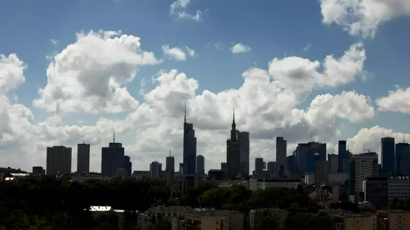 Warszawa - widok na centrum stolicy NOWOŚĆ