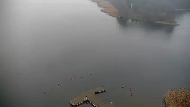 Widok na Jezioro Wdzydze na Kaszubach