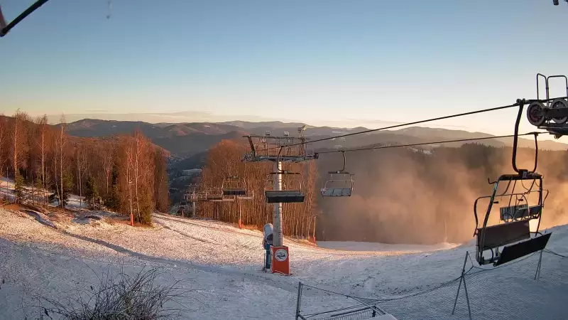 SOSZÓW SKI - widok na trasę nr 1