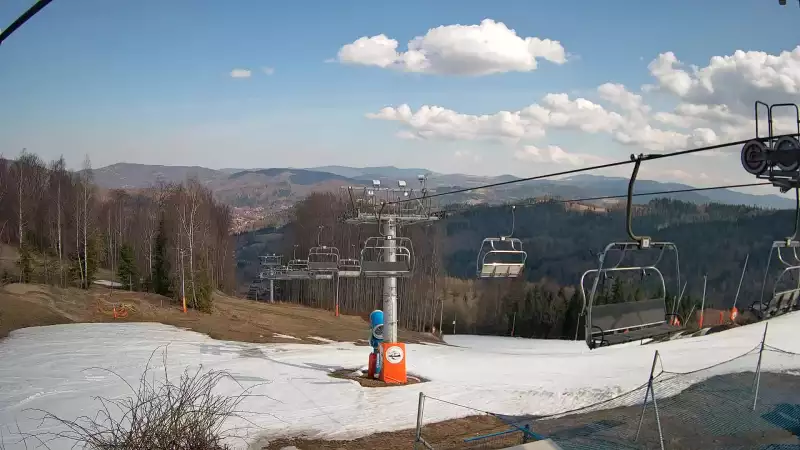 SOSZÓW SKI - widok na trasę nr 1