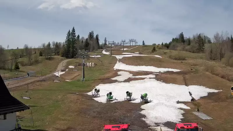 Widok z Kamery na Witów ski - NOWOŚĆ