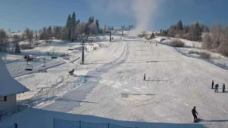 Widok z Kamery na Witów ski - NOWOŚĆ