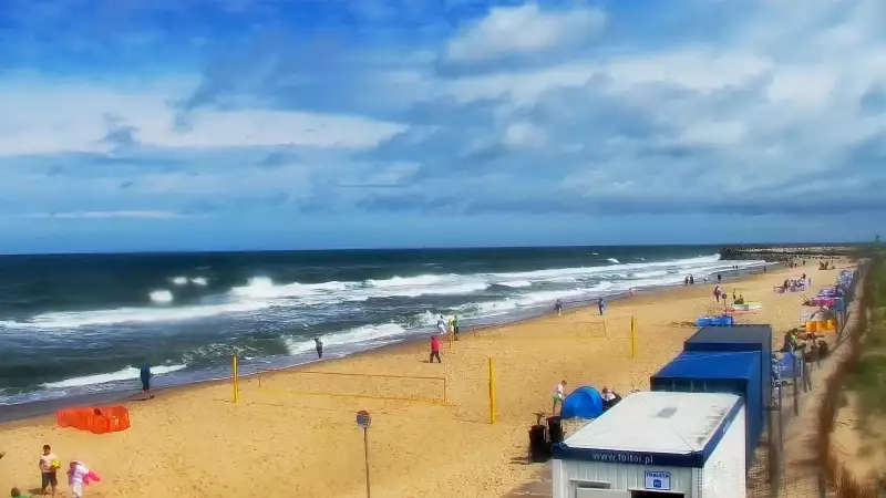 Władysławowo - widok na plażę NOWOŚĆ