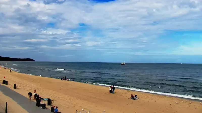 Władysławowo - widok na plażę NOWOŚĆ