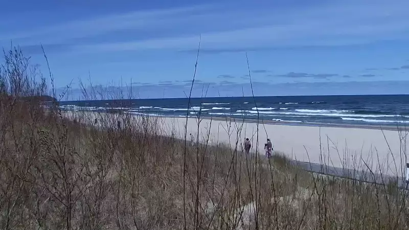 Kamera Władysławowo na plażę, promenadę, aleję gwiazd, wejście nr 5