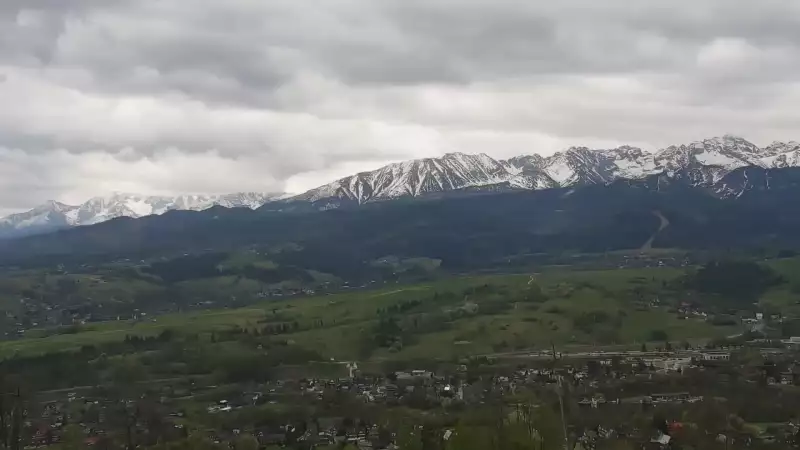 Panorama Tatr z Willi Piekne Widoki