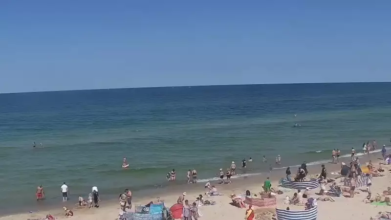 Kamera w Kołobrzegu z widokiem na plażę