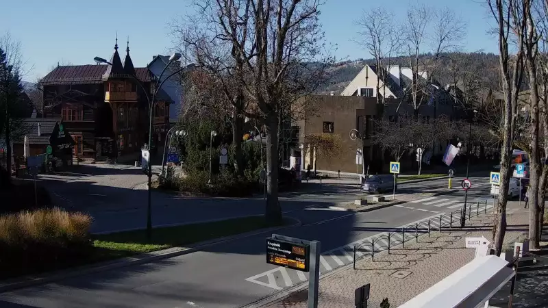 Zakopane - ujęcie na Krupówki NOWOŚĆ