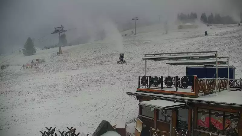 Widok z Kamery na stok Zieleniec Sport Arena - Winterpol