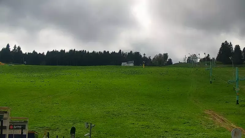 Widok z Kamery na stok Zieleniec Sport Arena - Winterpol