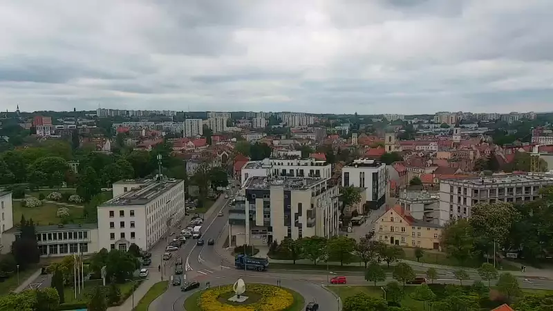 Obraz na żywo z Zielonej Góry