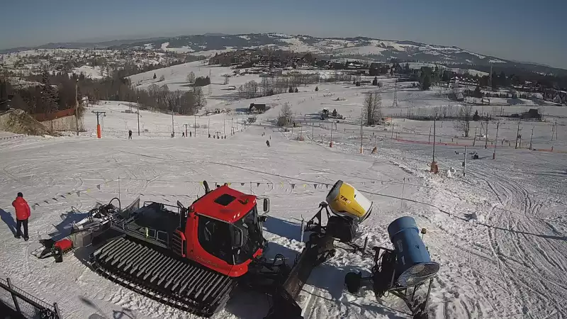 Obraz na ZWYRTLIK ośrodek narciarski w Bukowinie Tatrzańskiej.