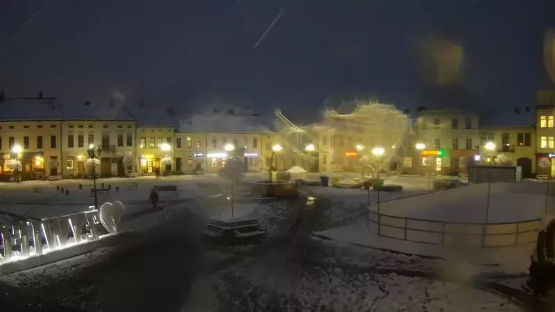 Widok z kamery na Rynek z Żywca - Nowość