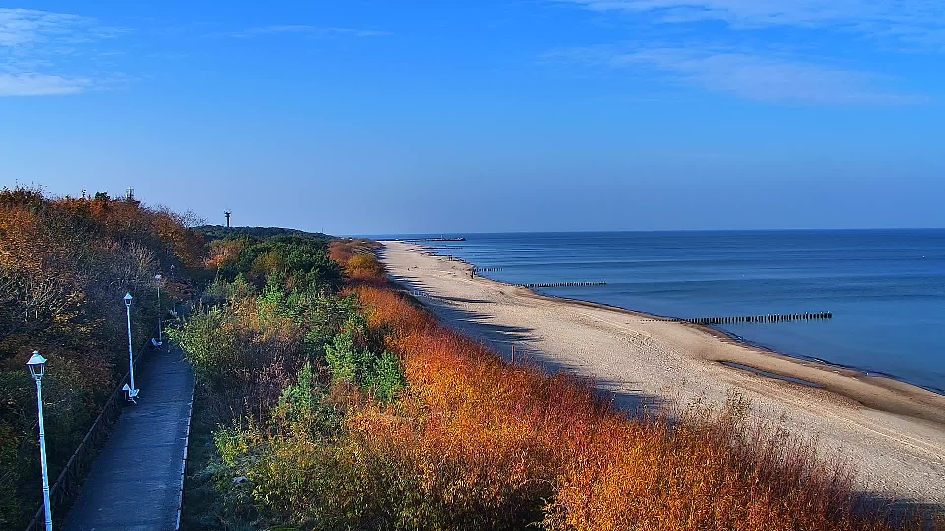 DZIWNÓW - widok na plażę