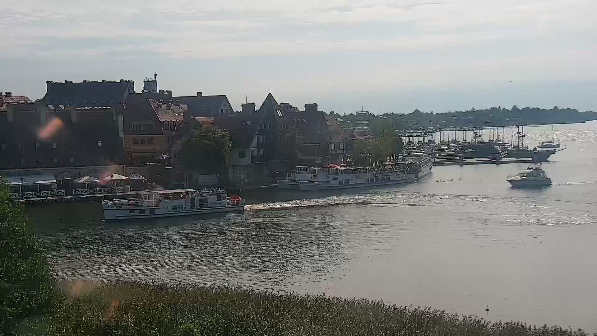 MIKOŁAJKI - widok na port