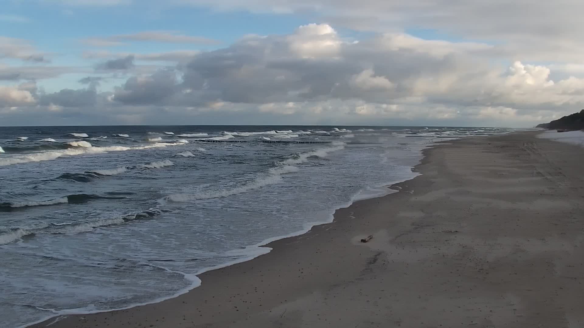 POBIEROWO - widok na plaże