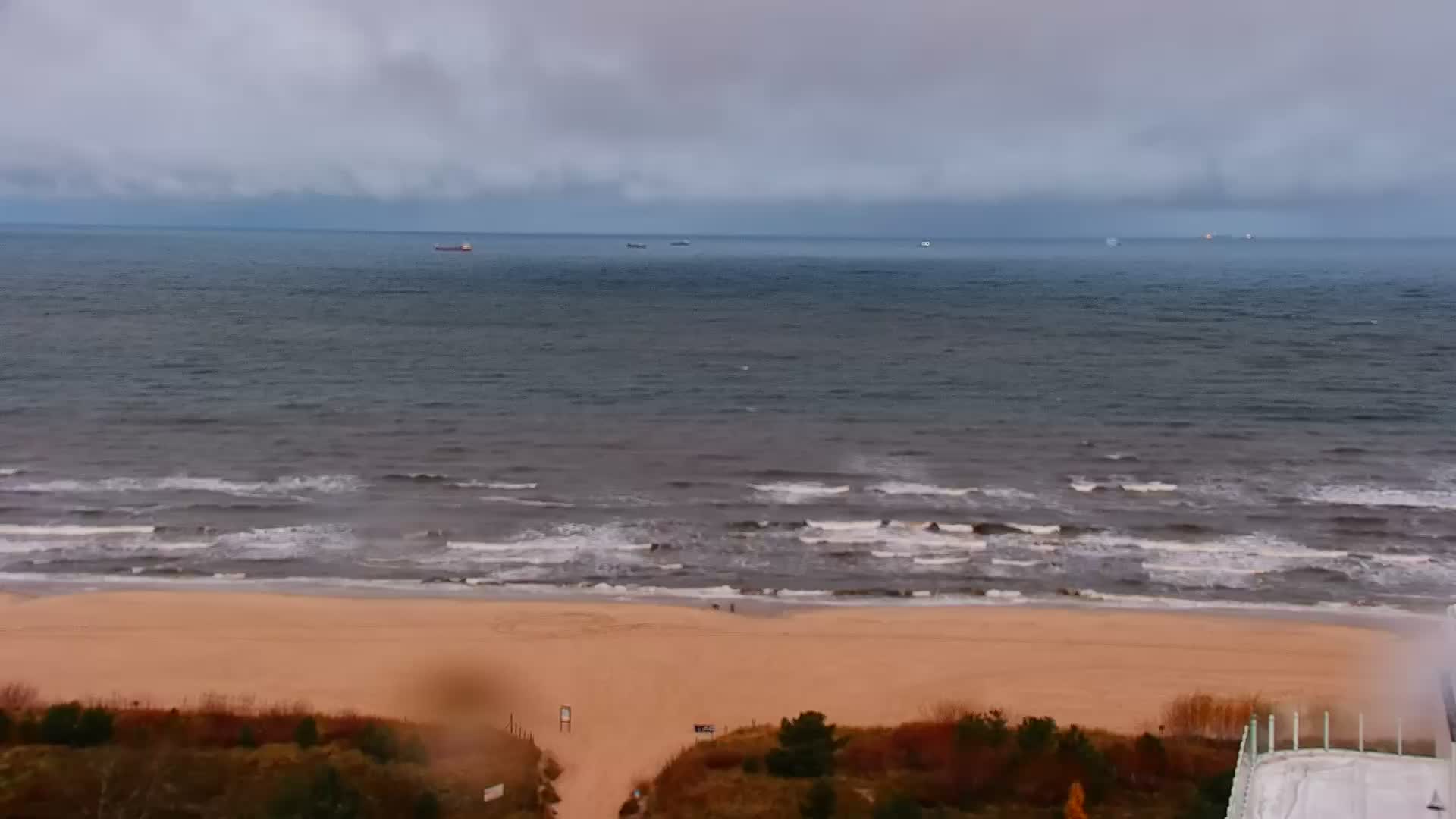 ŚWINOUJŚCIE - widok na plaże i morze